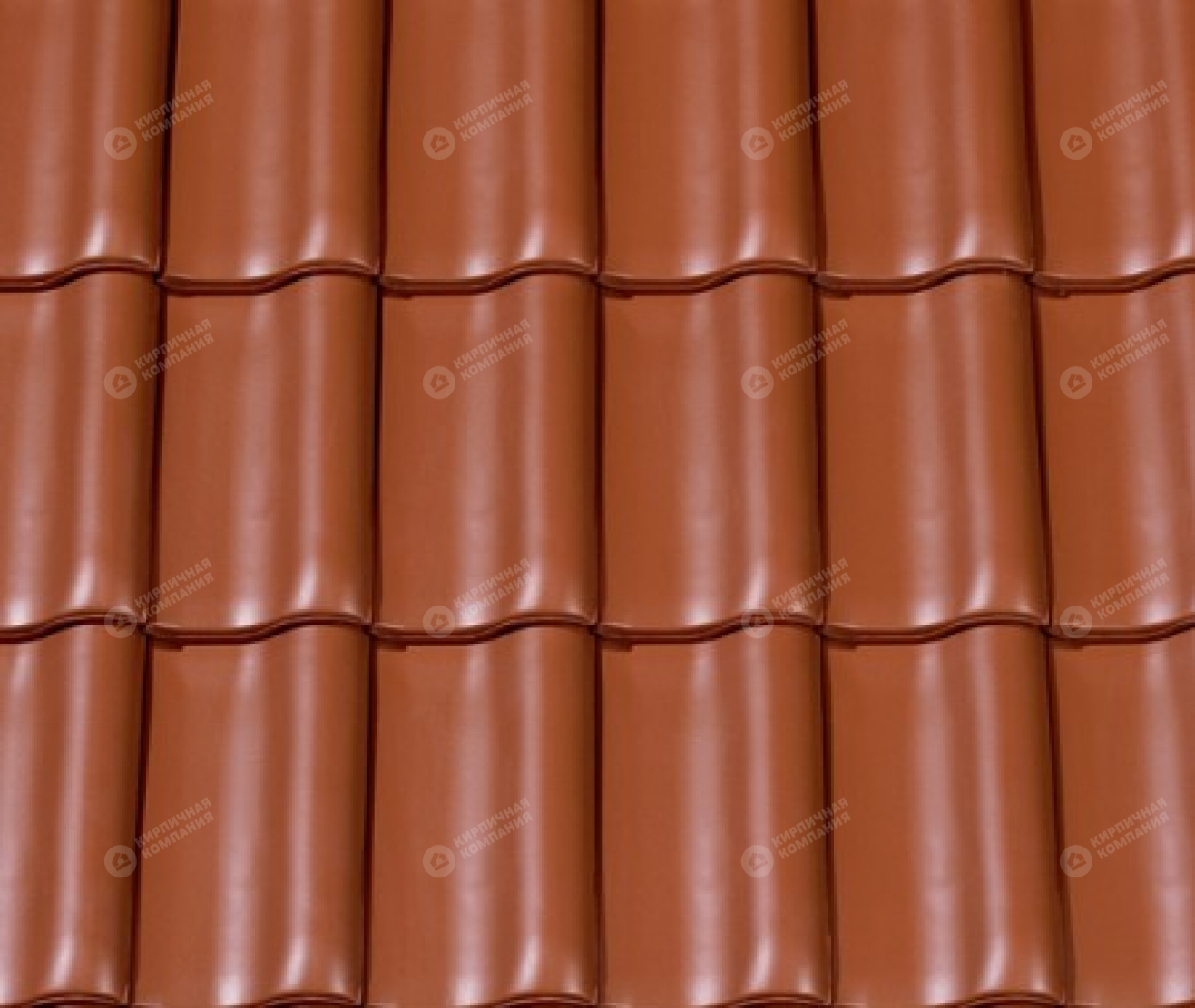 Керамическая черепица Harmonie Kupferrot Nuance