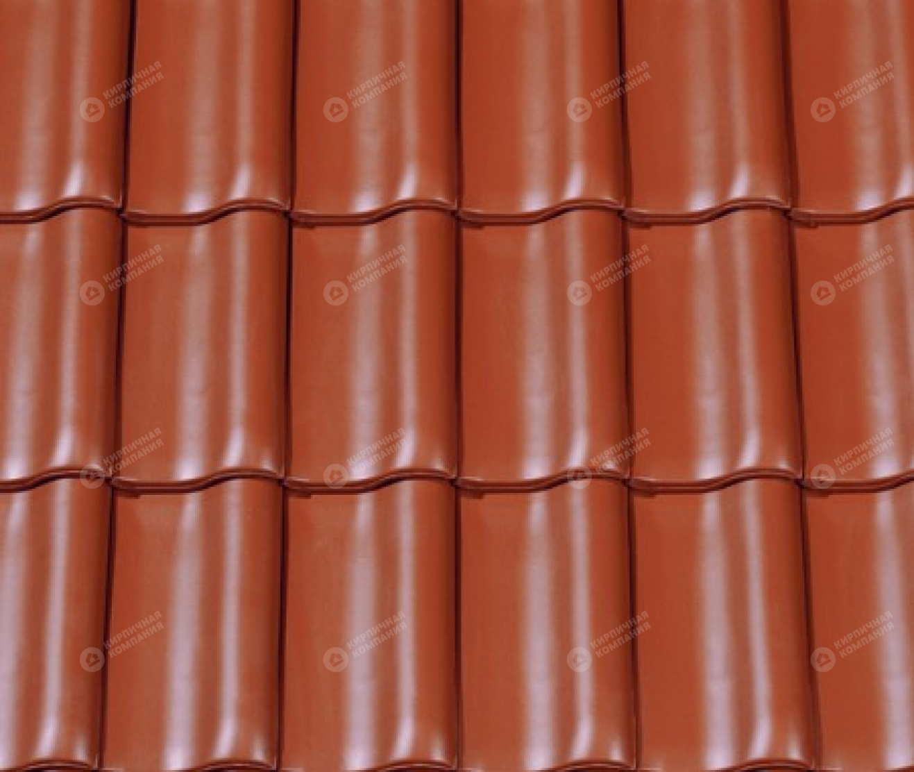 Керамическая черепица Harmonie Rot Nuance