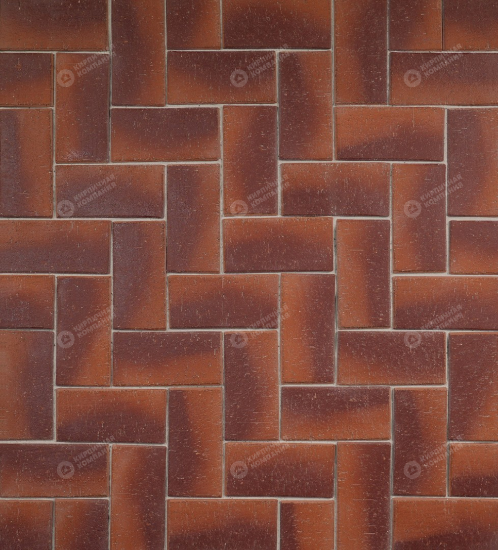 Клинкер тротуарный "Манчестер" бордо классик 0,51 NF