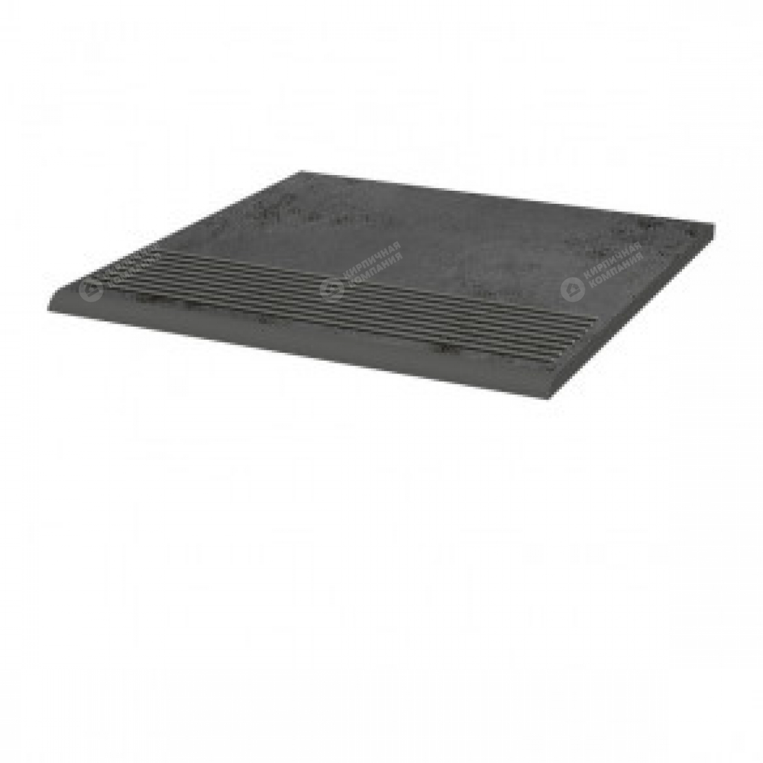 Фронтальная клинкерная ступень простая Paradyz Semir Grafit