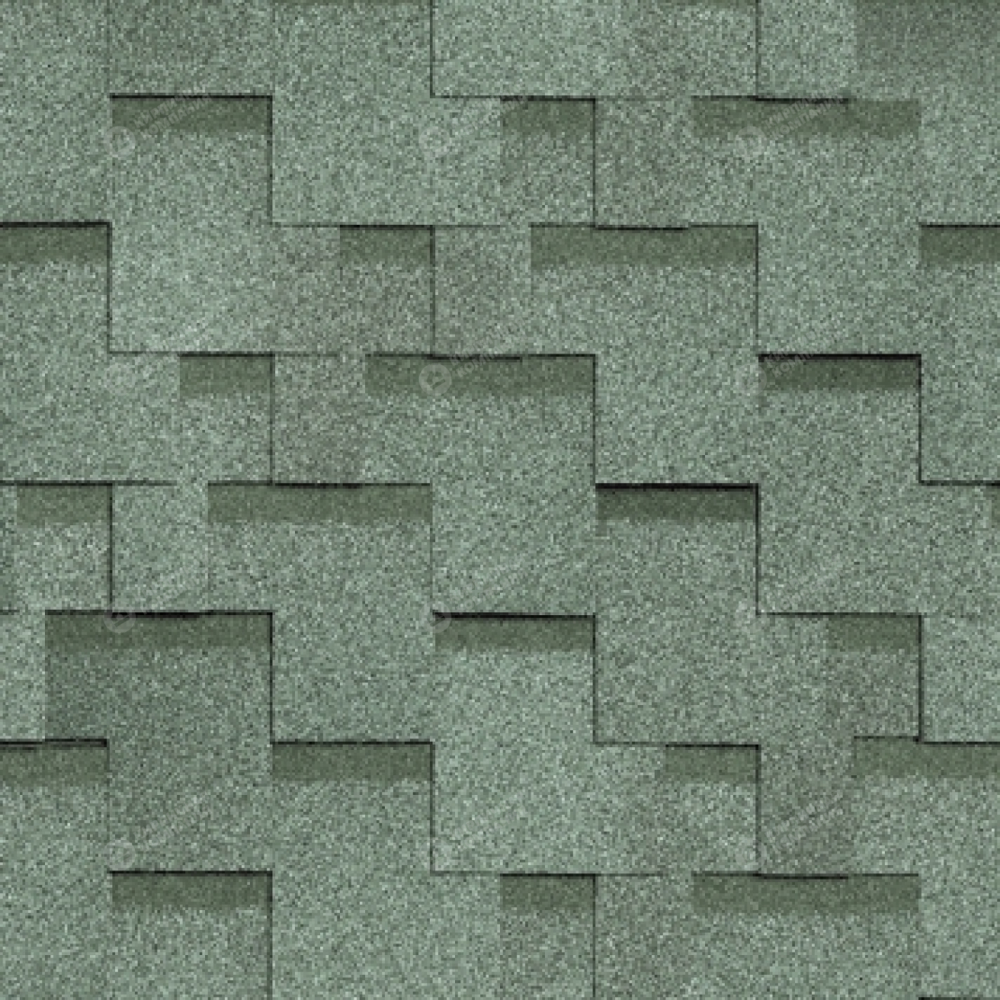 Гибкая черепица Шинглас серия Ультра Фокстрот цвет Олива